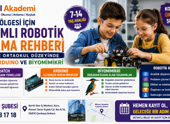 Çayyolunda robotik kodlama eğitimi