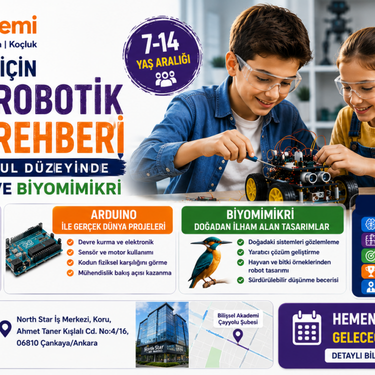 Çayyolunda robotik kodlama eğitimi